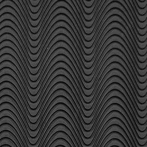 Zoolrubber Lavero Curve - zwart