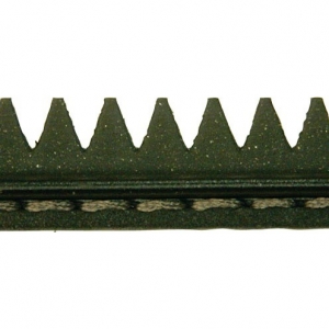 Rubberrand 28 - zwart